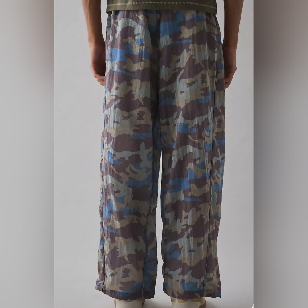 Puma CLRT Camo Pattern Ripstop Pant, Color Raisin, Retail $125.00 USD - Picture 2 of 10